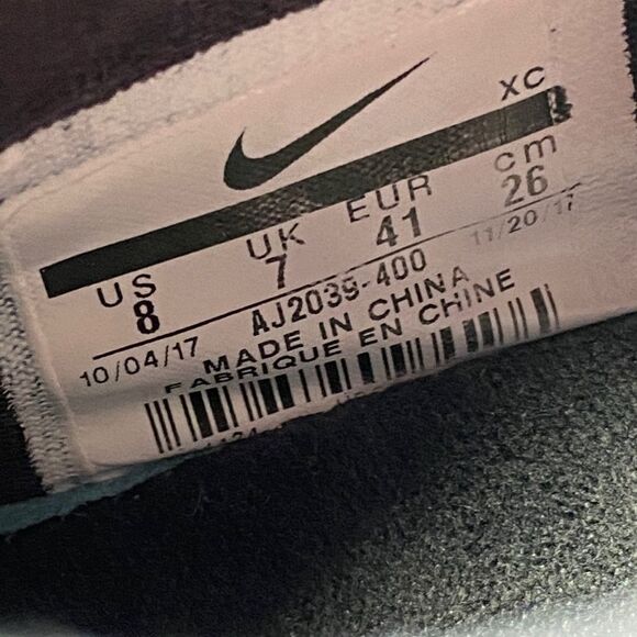 Size 8 - Men’s Nike Paul George 2 Black/blue shoes - Picture 9 of 9